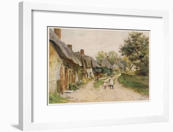 Dorset Scenery-null-Framed Art Print