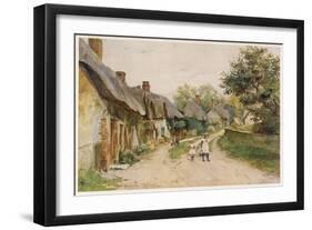 Dorset Scenery-null-Framed Art Print