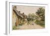 Dorset Scenery-null-Framed Art Print