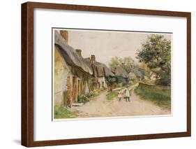 Dorset Scenery-null-Framed Art Print