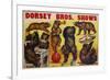 Dorsey Bros. Shows Poster-null-Framed Giclee Print