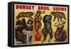 Dorsey Bros. Shows Poster-null-Framed Stretched Canvas