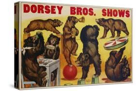 Dorsey Bros. Shows Poster-null-Stretched Canvas