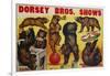 Dorsey Bros. Shows Poster-null-Framed Giclee Print