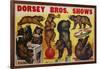 Dorsey Bros. Shows Poster-null-Framed Giclee Print