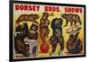 Dorsey Bros. Shows Poster-null-Framed Giclee Print