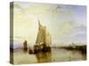 Dort or Dordrecht: the Dort Packet-Boat from Rotterdam Becalmed, 1817-18-J. M. W. Turner-Stretched Canvas