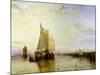 Dort or Dordrecht: the Dort Packet-Boat from Rotterdam Becalmed, 1817-18-J. M. W. Turner-Mounted Giclee Print