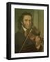 Dortrait of Niccolo Paganini-null-Framed Giclee Print