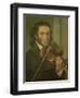 Dortrait of Niccolo Paganini-null-Framed Giclee Print