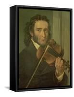 Dortrait of Niccolo Paganini-null-Framed Stretched Canvas