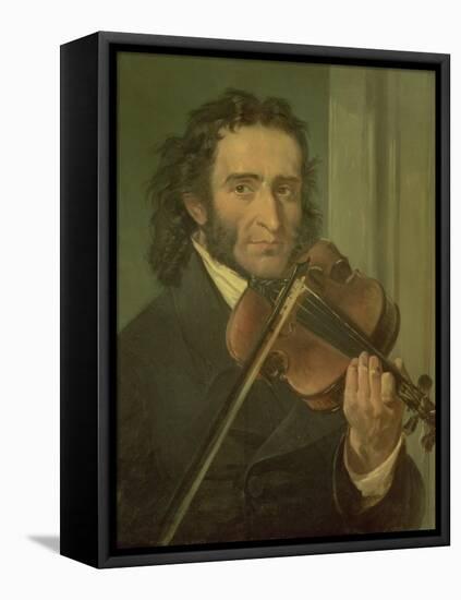 Dortrait of Niccolo Paganini-null-Framed Stretched Canvas