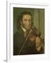 Dortrait of Niccolo Paganini-null-Framed Giclee Print