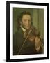 Dortrait of Niccolo Paganini-null-Framed Giclee Print