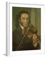 Dortrait of Niccolo Paganini-null-Framed Giclee Print