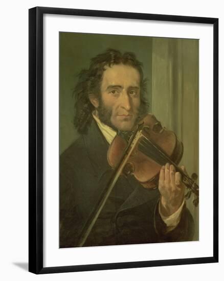 Dortrait of Niccolo Paganini-null-Framed Giclee Print