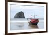 Dory Boat in Pacific City, Oregon-Justin Bailie-Framed Photographic Print