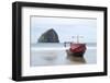 Dory Boat in Pacific City, Oregon-Justin Bailie-Framed Photographic Print