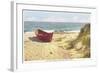 Dory on Beach, Wauwinet, Nantucket, Massachusetts-null-Framed Art Print