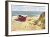 Dory on Beach, Wauwinet, Nantucket, Massachusetts-null-Framed Art Print