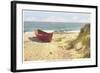 Dory on Beach, Wauwinet, Nantucket, Massachusetts-null-Framed Art Print