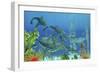 Doryaspis, an Extinct Genus of Primitive Jawless Fish from the Devonian Period-null-Framed Premium Giclee Print