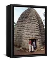 Dorze People Living in Highlands West of Abyssinian Rift Valley, Ethiopia-Nigel Pavitt-Framed Stretched Canvas