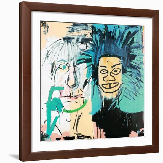 Dos Cabezas, 1982-Jean-Michel Basquiat-Framed Giclee Print