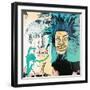 Dos Cabezas, 1982-Jean-Michel Basquiat-Framed Premium Giclee Print