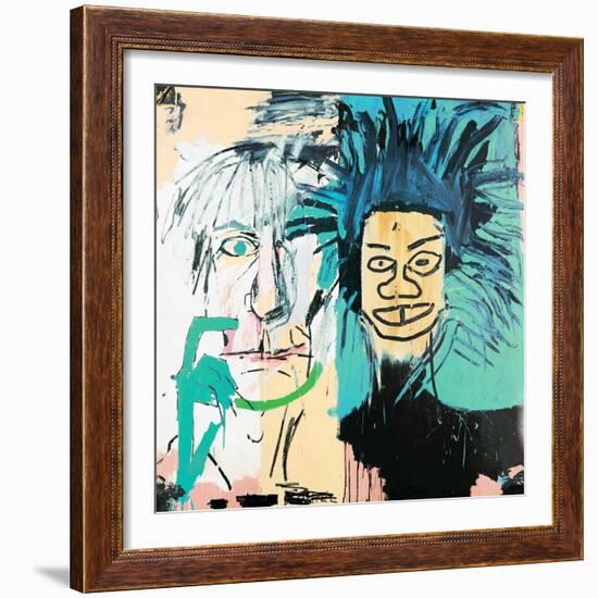 Dos Cabezas, 1982-Jean-Michel Basquiat-Framed Giclee Print