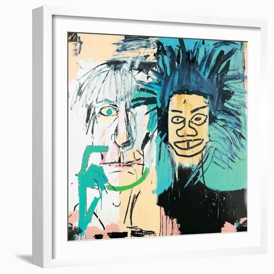 Dos Cabezas, 1982-Jean-Michel Basquiat-Framed Giclee Print