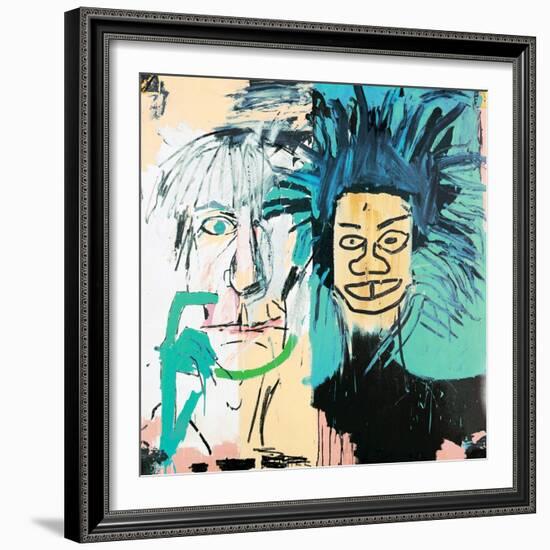 Dos Cabezas, 1982-Jean-Michel Basquiat-Framed Giclee Print