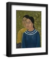 Dos Mujeres (Salvadora y Herminia), 1928-Frida Kahlo-Framed Art Print