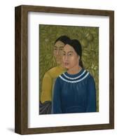 Dos Mujeres (Salvadora y Herminia), 1928-Frida Kahlo-Framed Art Print