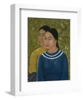 Dos Mujeres (Salvadora y Herminia), 1928-Frida Kahlo-Framed Art Print