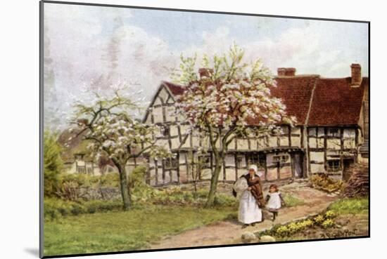 Dossington, Near Stratford-On-Avon-Alfred Robert Quinton-Mounted Giclee Print