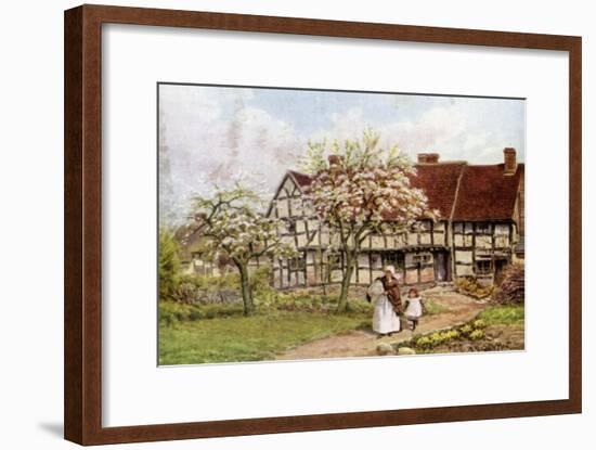 Dossington, Near Stratford-On-Avon-Alfred Robert Quinton-Framed Giclee Print