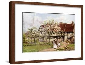 Dossington, Near Stratford-On-Avon-Alfred Robert Quinton-Framed Giclee Print