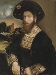 Portrait of a Man Wearing a Black Beret, c.1530-Dosso Dossi-Giclee Print