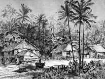 Malaysian Hut, 19th Century-Dosso-Stretched Canvas