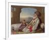 Dost Mahommed (1793-1863) King of Caubul and His Youngest Son, Plate 2-James Rattray-Framed Giclee Print