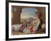 Dost Mahommed (1793-1863) King of Caubul and His Youngest Son, Plate 2-James Rattray-Framed Giclee Print