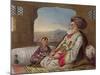 Dost Mahommed (1793-1863) King of Caubul and His Youngest Son, Plate 2-James Rattray-Mounted Giclee Print