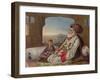 Dost Mahommed (1793-1863) King of Caubul and His Youngest Son, Plate 2-James Rattray-Framed Giclee Print