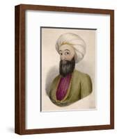 Dost Mohammad Khan Ruler of Afghanistan-null-Framed Art Print
