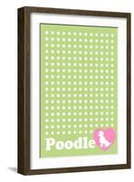Dot and Poodle Green-Ikuko Kowada-Framed Giclee Print