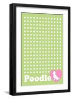 Dot and Poodle Green-Ikuko Kowada-Framed Giclee Print