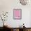 Dot and Poodle Pink-Ikuko Kowada-Framed Giclee Print displayed on a wall