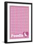 Dot and Poodle Pink-Ikuko Kowada-Framed Giclee Print