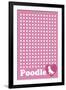 Dot and Poodle Pink-Ikuko Kowada-Framed Giclee Print